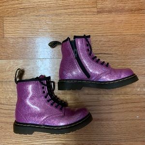 Dr Martens, Little Girls size 10, high top